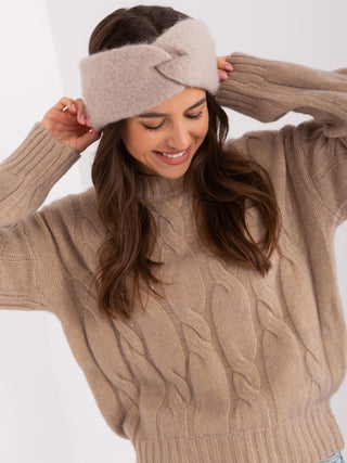 Opaska-D90012Y72031B-ciemny bezowy