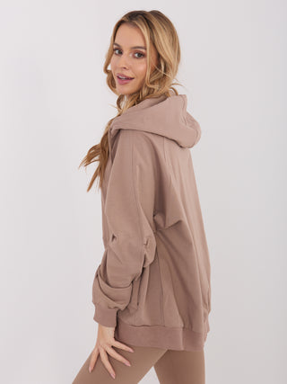 Bluza-RV-BL-9805.24-ciemny bezowy