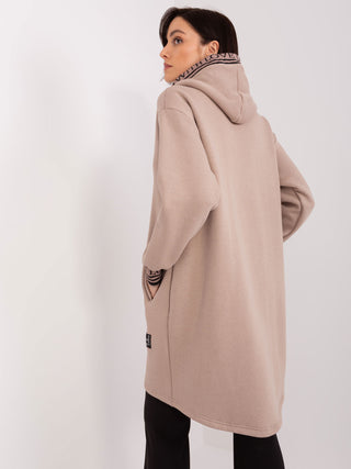 Bluza-RV-BL-9225.96P-ciemny bezowy