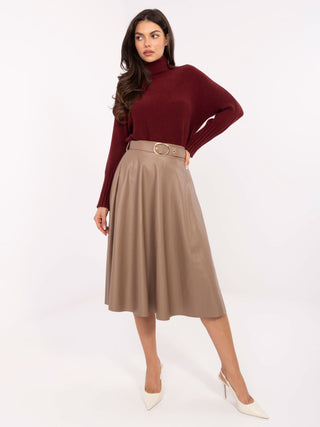 Spódnica-DHJ-SD-A1997.76-ciemny bezowy