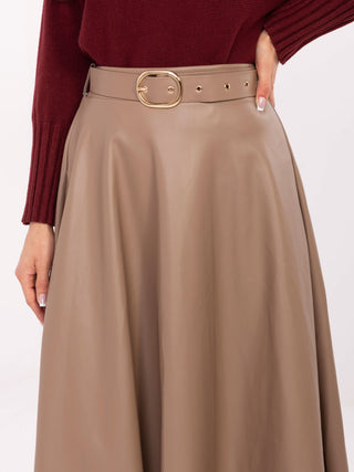 Spódnica-DHJ-SD-A1997.76-ciemny bezowy