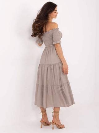 Sukienka-MI-SK-A2609.96-ciemny bezowy