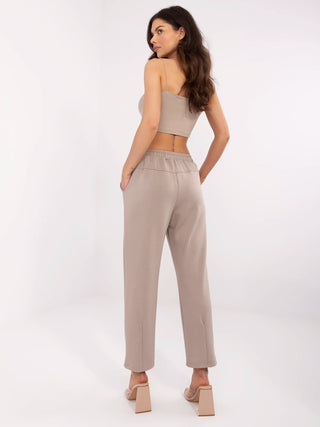 Spodnie-DHJ-SP-20523.66P-ciemny bezowy