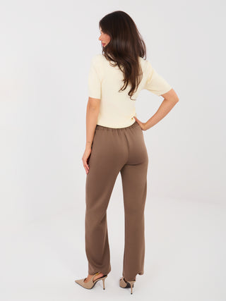 Spodnie-IT-SP-22209.15-ciemny bezowy