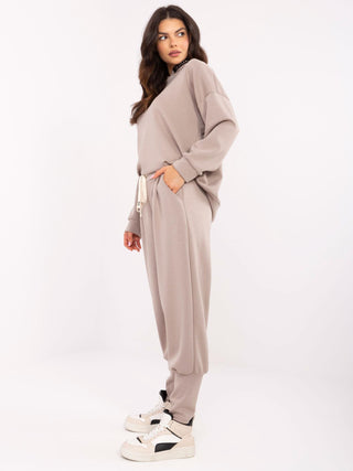 Spodnie-MI-SP-61700.80P-ciemny bezowy