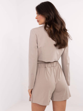 Szorty-MI-SD-G60501.66P-ciemny bezowy