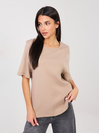 T-shirt-RV-TS-A1090.30-ciemny bezowy
