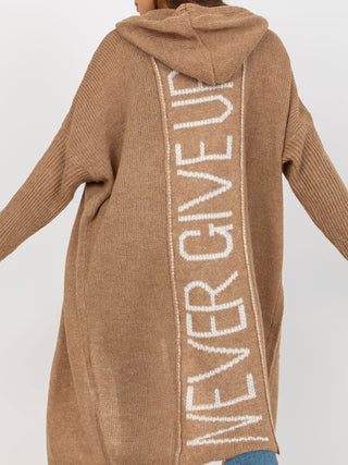 Kardigan-TW-SW-BI-M56.35-ciemny bezowy