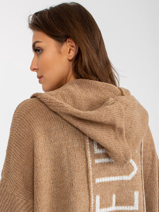 Kardigan-TW-SW-BI-M56.35-ciemny bezowy