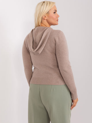 Sweter-PM-SW-PM9735.07-ciemny bezowy