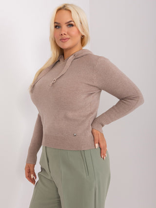 Sweter-PM-SW-PM9735.07-ciemny bezowy