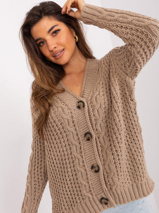 Sweter-BA-SW-8001-1.16P-ciemny bezowy