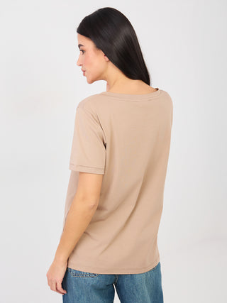 T-shirt-RV-TS-A1094.45-ciemny bezowy