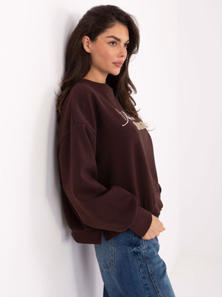 Bluza-IT-BL-H2388.28-ciemny brązowy