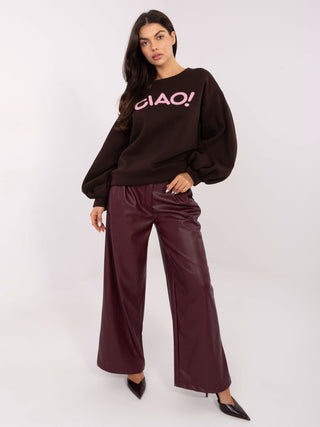 Bluza-RV-BL-A1044.78-ciemny brązowy