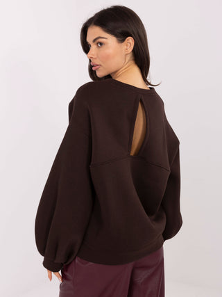 Bluza-RV-BL-A1044.78-ciemny brązowy