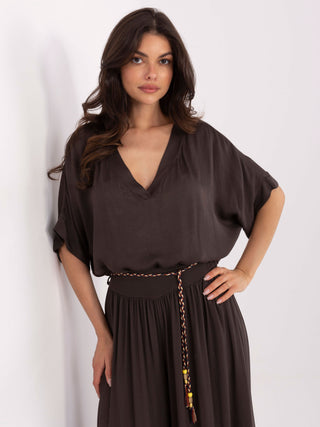 Bluzka-TW-BZ-BI-3228.75-ciemny brązowy