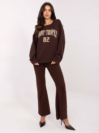 Bluza-MJ-BL-H2477.16-ciemny brązowy