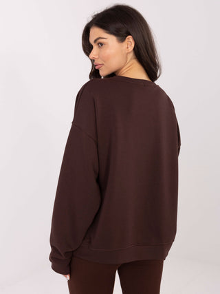 Bluza-MJ-BL-H2477.16-ciemny brązowy