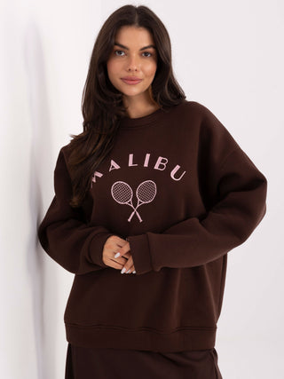 Bluza-MJ-BL-H2519.34-ciemny brązowy