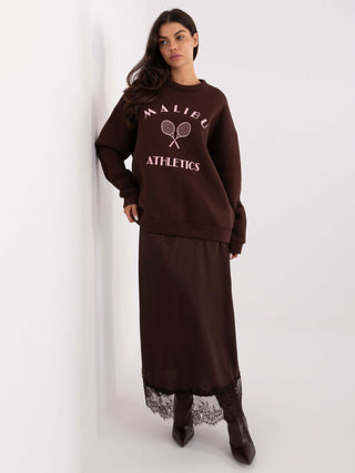 Bluza-MJ-BL-H2519.34-ciemny brązowy