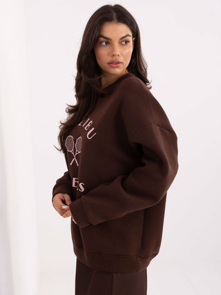 Bluza-MJ-BL-H2519.34-ciemny brązowy