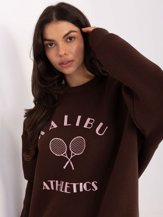 Bluza-MJ-BL-H2519.34-ciemny brązowy
