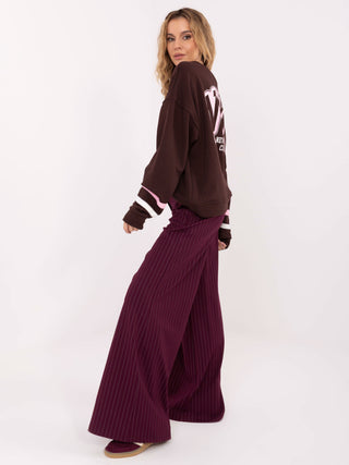 Bluza-MJ-BL-H2496.27-ciemny brązowy