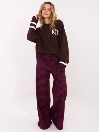 Bluza-MJ-BL-H2496.27-ciemny brązowy