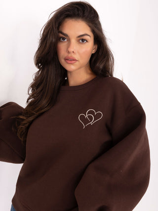 Bluza-IT-BL-H2349.65-ciemny brązowy