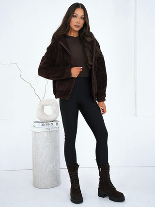 Bluza-CS-BL-BT1030.00P-ciemny brązowy
