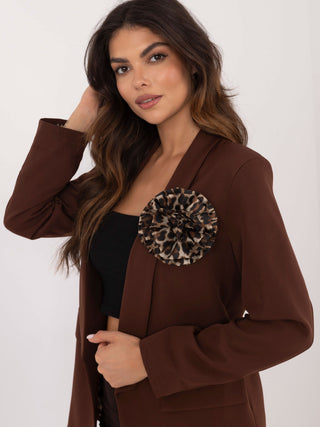 Marynarka-DHJ-MA-19782-1.14-ciemny brązowy