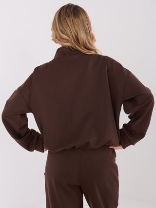 Bluza-SM-BL-A1562.33-ciemny brązowy