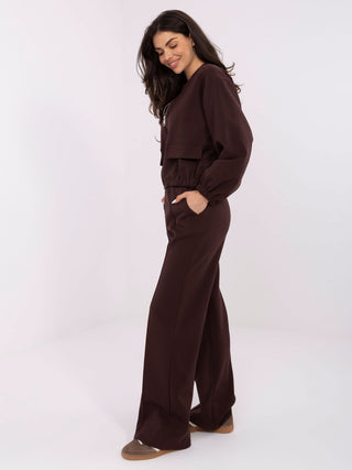 Bluza-MJ-BL-H5034.19-ciemny brązowy