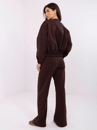 Bluza-MJ-BL-H5034.19-ciemny brązowy