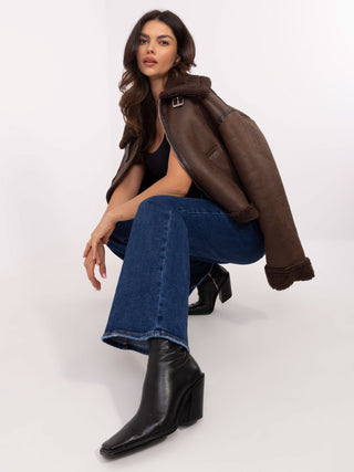 Kurtka-NM-KR-D5620-3.30-ciemny brązowy