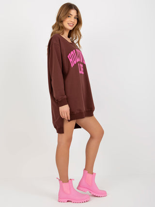 Bluza-VI-BL-3102.01P-brązowo-różowy