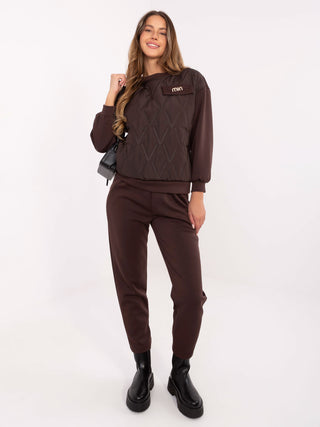 Komplet-IT-KMPL-9831.62-ciemny brązowy