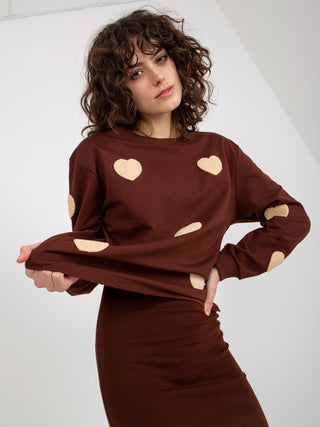 Komplet-FA-KMPL-8317.22-ciemny brązowy