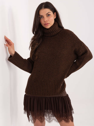 Sweter-CH-SW-72989.68-ciemny brązowy