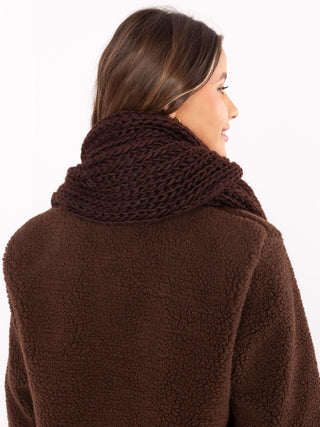 Szalik-AT-SZ-S-2203.87-ciemny brązowy