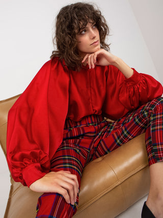 Koszula-DHJ-KS-15257.53P-ciemny czerwony