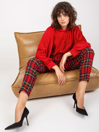 Koszula-DHJ-KS-15257.53P-ciemny czerwony