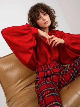 Koszula-DHJ-KS-15257.53P-ciemny czerwony