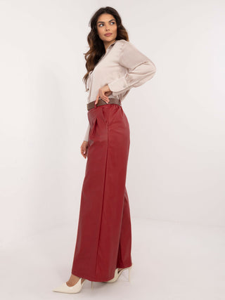 Spodnie-DHJ-SP-19899.22X-ciemny czerwony