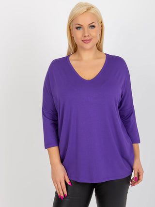 Bluzka-RV-BZ-5745.18-ciemny fioletowy