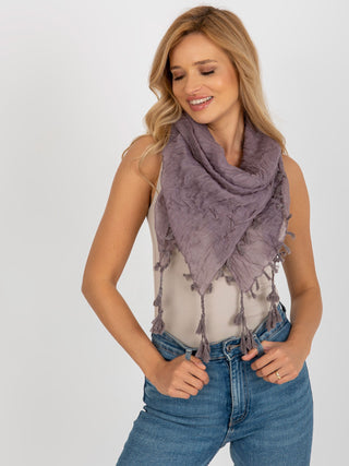 Chustka-AT-CH-BF48172-ciemny fioletowy