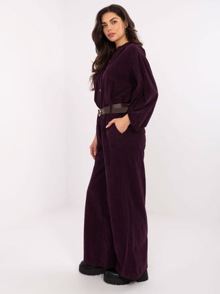 Spodnie-IT-SP-25782.73-ciemny fioletowy