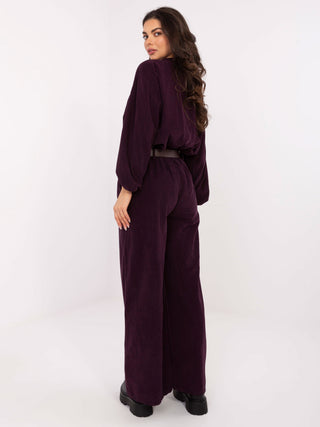 Spodnie-IT-SP-25782.73-ciemny fioletowy