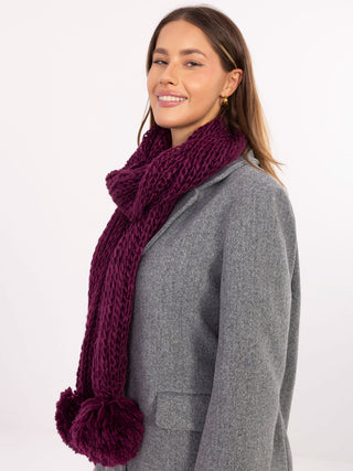 Szalik-AT-SZ-S-2203.87-ciemny fioletowy